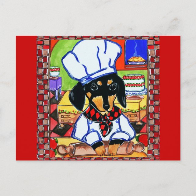 Postal Chef Doxie (Anverso)