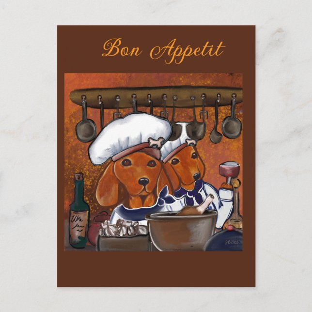 POSTAL CHEF DOXIES (Anverso)