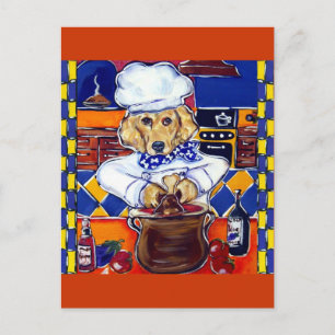 Postal Chef Golden Retriever