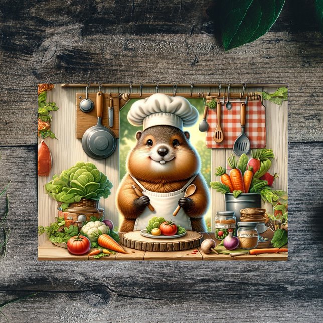 Postal Chef Groundhog (Subido por el creador)