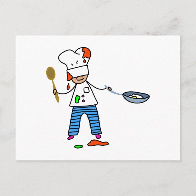 Postal Chef Kid (Anverso)
