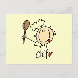 Postal Chef masculino