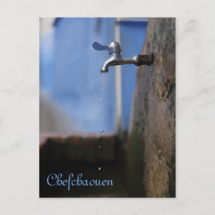 Postal Chefchaouen, Marruecos.