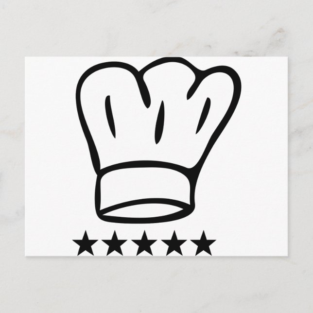 Postal Chefhat de 5 estrellas (Anverso)