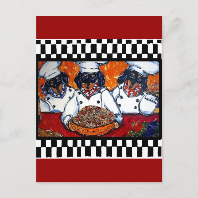 Postal Chefs Doxie (Anverso)