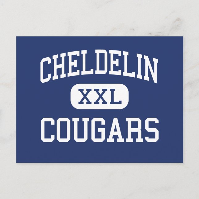 Postal Cheldelin Cougars Middle Corvallis Oregon (Anverso)