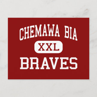 Postal Chemawa BIA - Braves - Secundaria - Salem Oregon