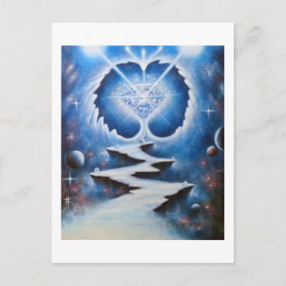 Postal Chemin du coeur