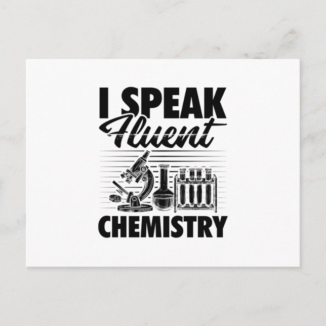 Postal Chemistry Teacher Sayings | Regalos de estudiantes (Anverso)