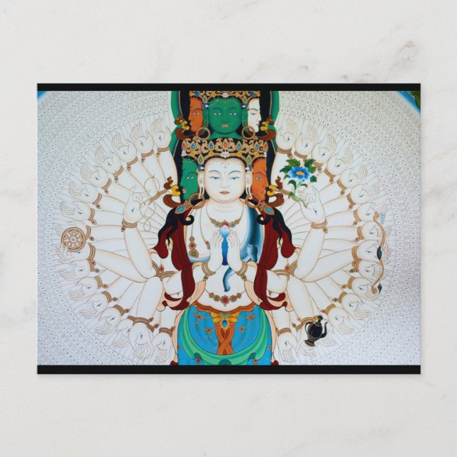 Postal Chenrezig (Anverso)