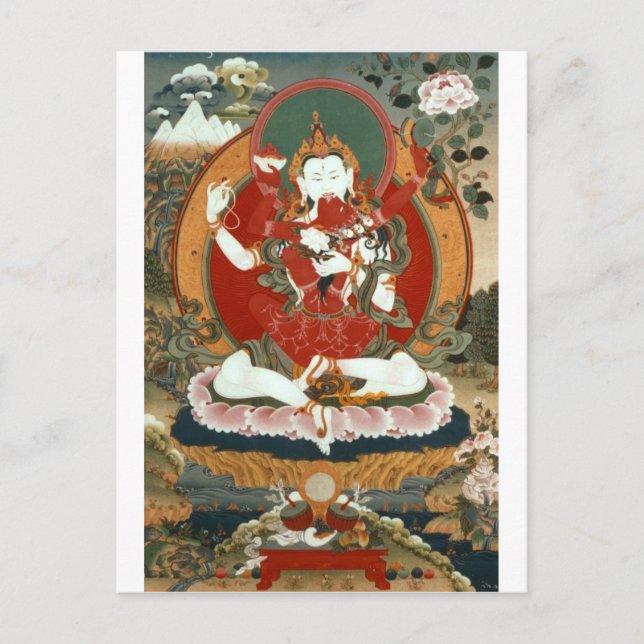 POSTAL CHENREZIG GYALWA GYATSO (Anverso)