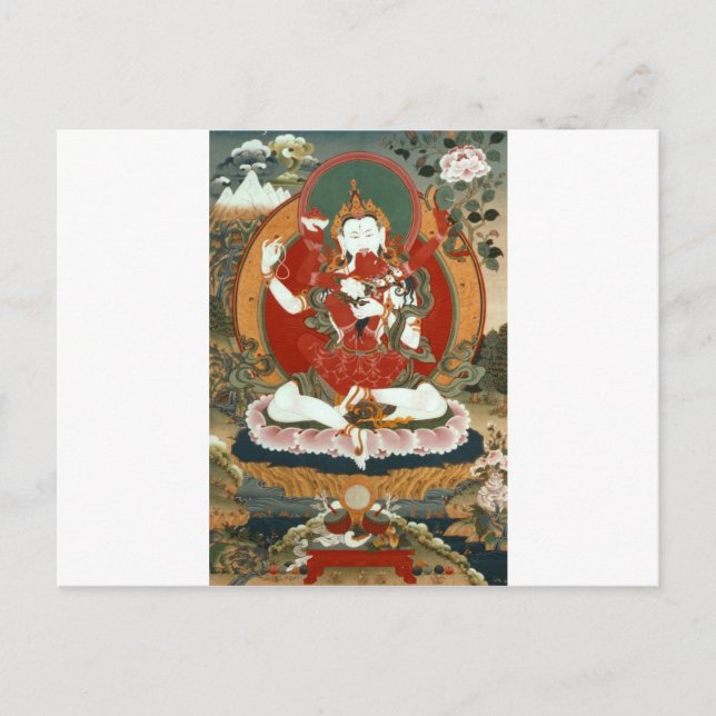POSTAL CHENREZIG GYALWA GYATSO (Anverso)
