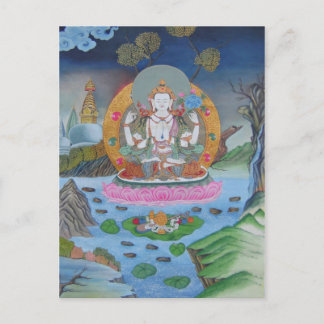 Postal Chenrezig Postcard