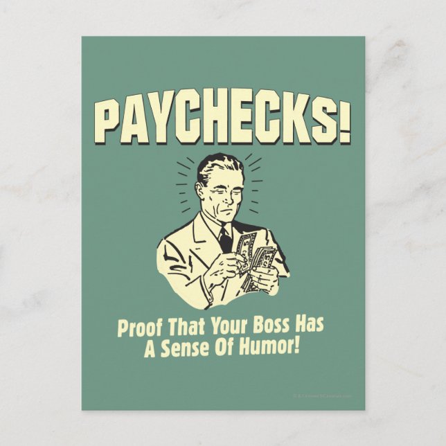 Postal Chequeos: Sentido del humor (Anverso)