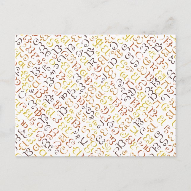 Postal Cherokee (Anverso)