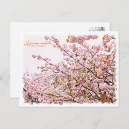 Postal Cherry Blossom "Azuma-nishiki" ポストカード