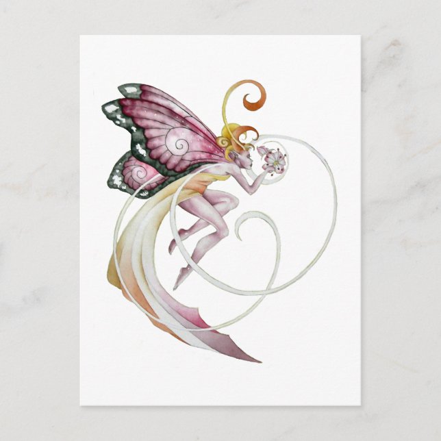 Postal Cherry Blossom Faery (Anverso)