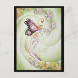 Postal Cherry Blossom Faery
