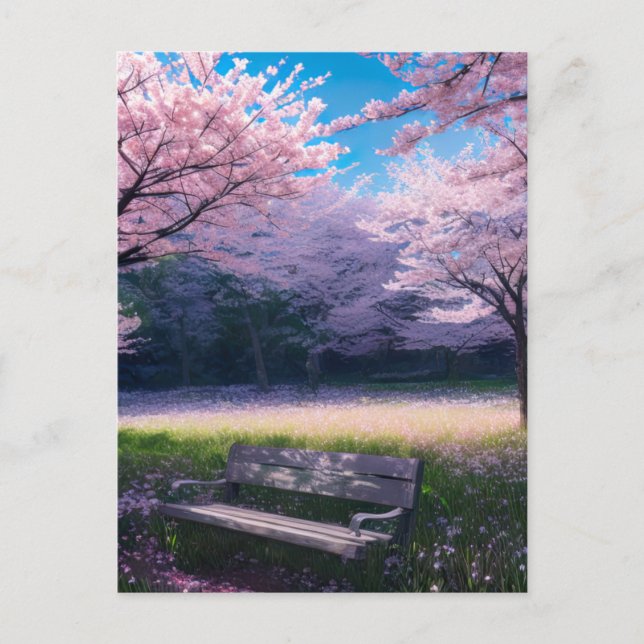 Postal Cherry Blossom Park (Anverso)