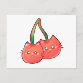Postal Cherry Fruit Cats