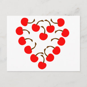 Postal Cherry Heart