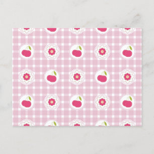 Postal Cherry Picnic Postcard