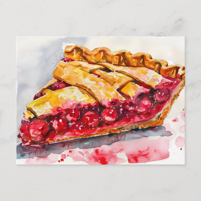 Postal Cherry Pie (Anverso)
