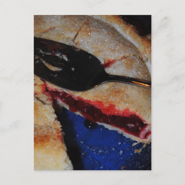 Postal Cherry Pie Postcard (Anverso)