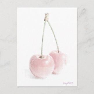 Postal Cherry Postcard