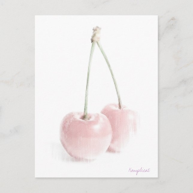 Postal Cherry Postcard (Anverso)