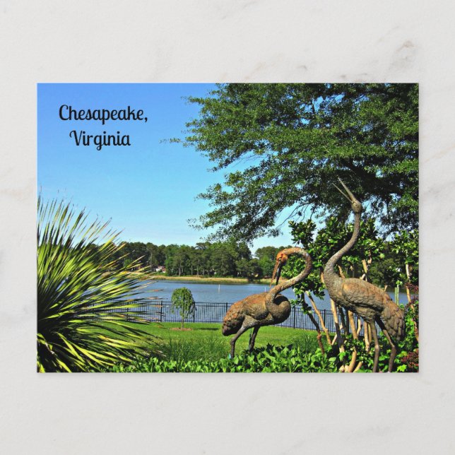 Postal Chesapeake, Virginia (Anverso)