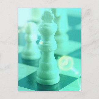 Postal Chess King Postcard