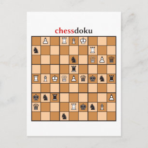 Postal chessdoku
