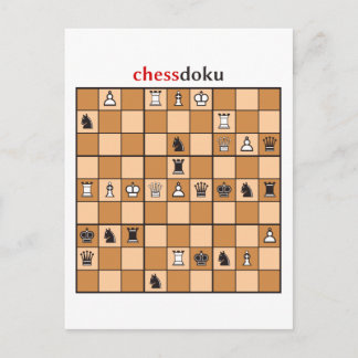 Postal chessdoku