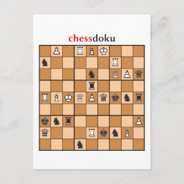Postal chessdoku