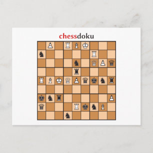 Postal chessdoku
