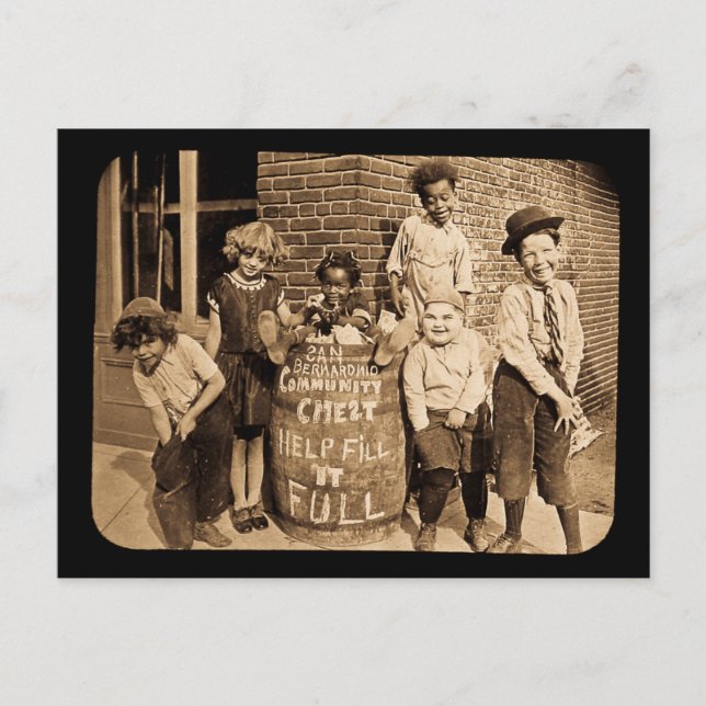 Postal Chest comunitario de San Bernardino - Vintage (Anverso)