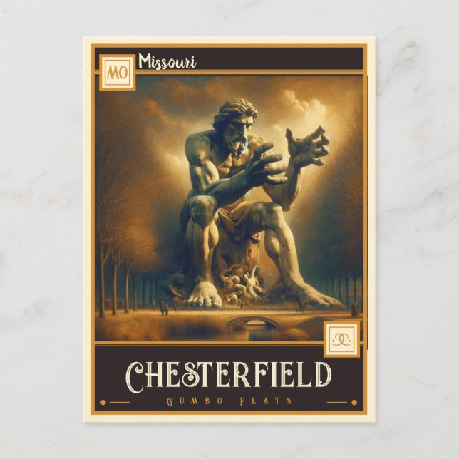 Postal Chesterfield, Missouri | Vintage (Anverso)