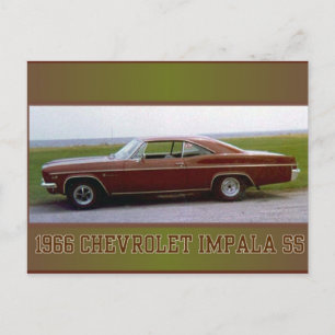 POSTAL CHEV IMPALA SS 1966