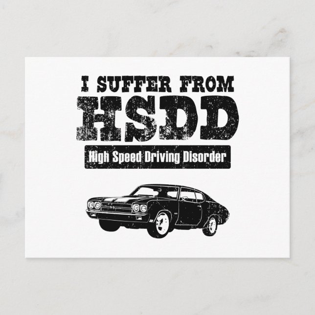 Postal Chevelle Chevelle SS 454 de 1970 (Anverso)