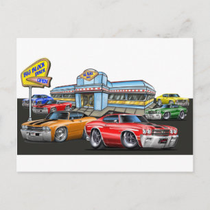 Postal Chevelle Diner 1970