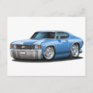 Postal Chevelle Lt Blue Car 1971-72
