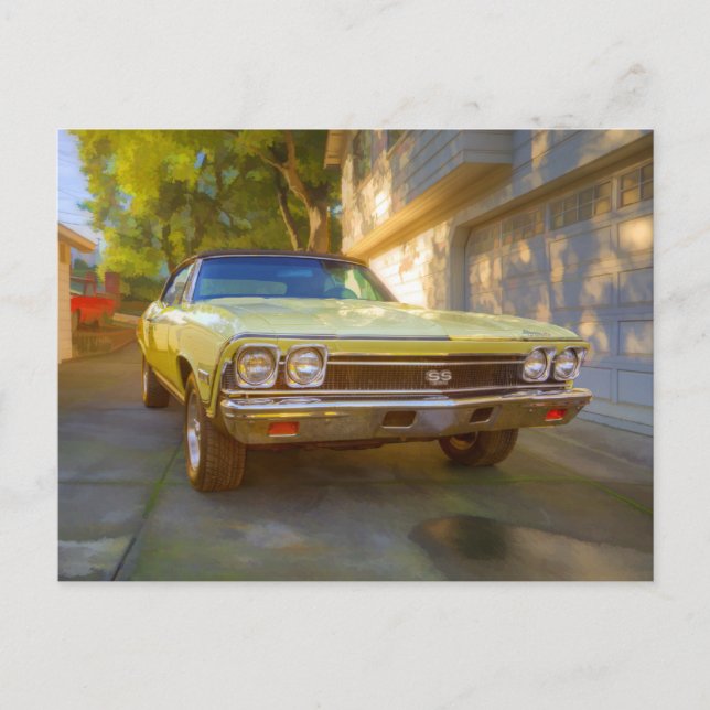 POSTAL CHEVELLE SS 396 DE 1968 (Anverso)