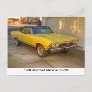 POSTAL CHEVELLE SS 396 DE 1968