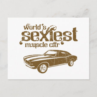 Postal Chevrolet Camaro SS 396 1967