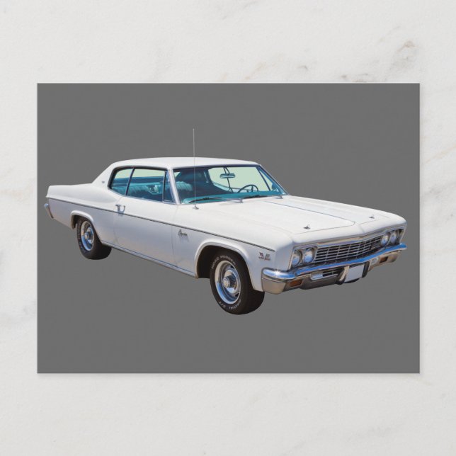 Postal Chevrolet Caprice 427 Muscle Car 1966 (Anverso)