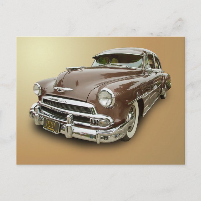 POSTAL CHEVROLET DE 1951 (Anverso)