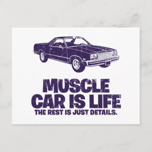 Postal Chevrolet El Camino De 1977