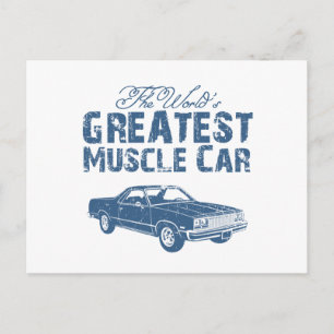 Postal Chevrolet El Camino De 1977