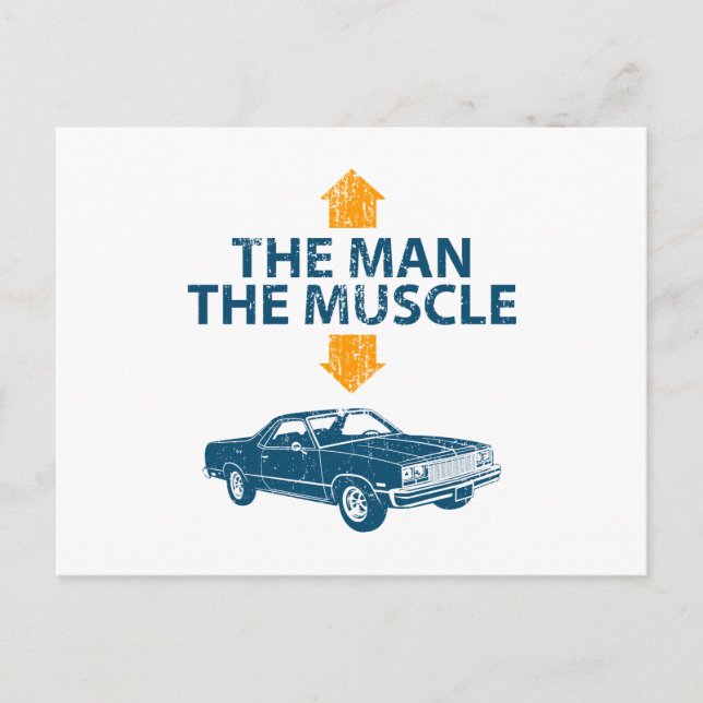 Postal Chevrolet El Camino De 1977 (Anverso)